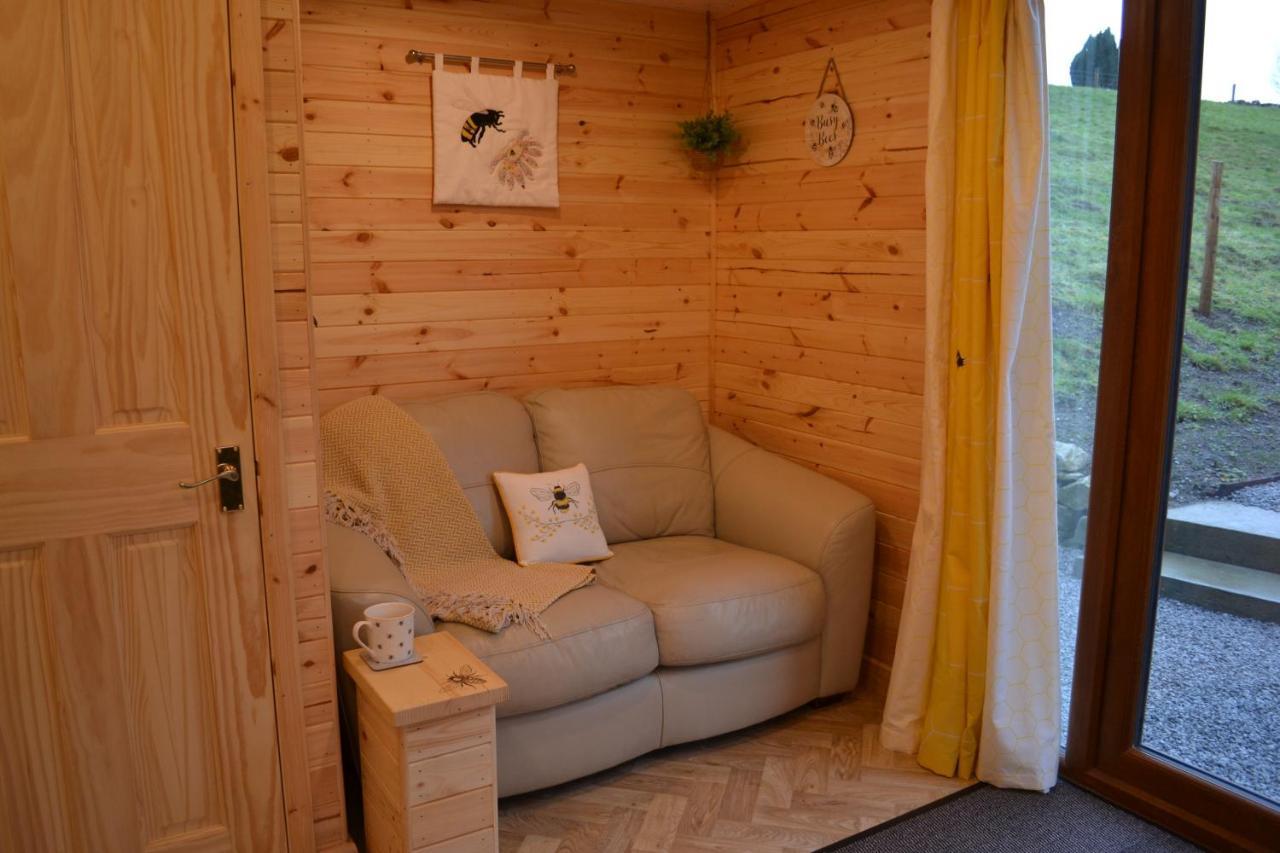 The Warren Lodge Cabin At Ashes Farm, Near セトル エクステリア 写真